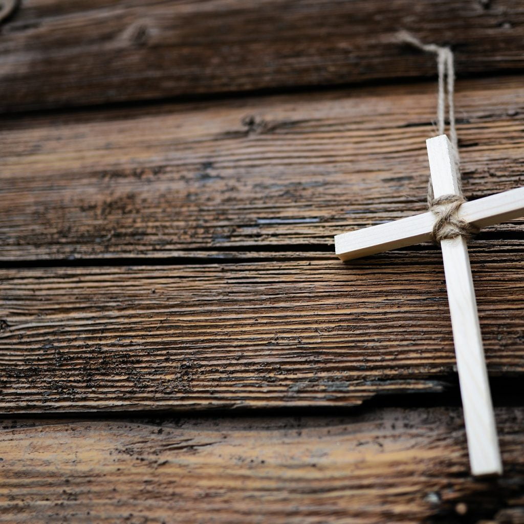Wooden cross - forgiveness