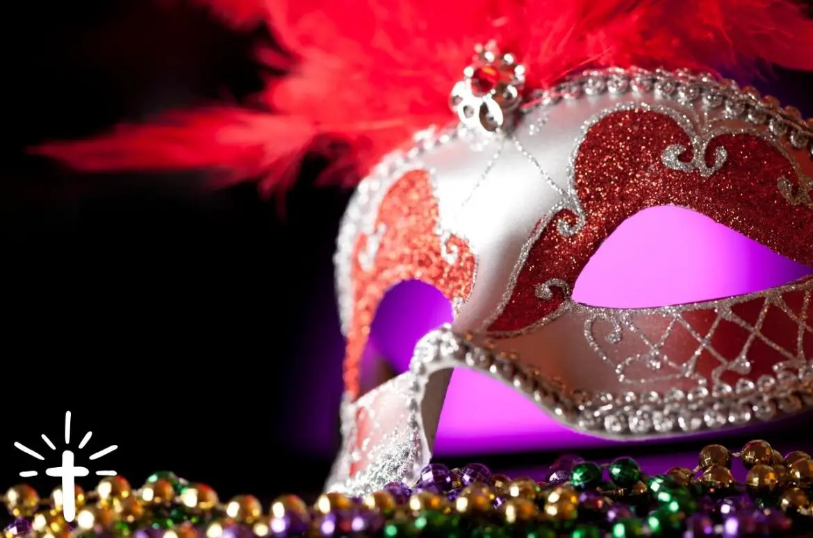 A Mardi Gras Mask
