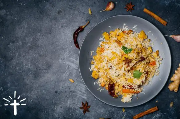 A Plate of Halal Food