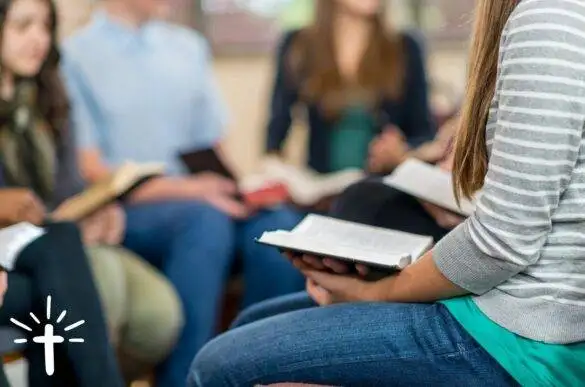 Bible Study Group Having a Debate Bible Study Group Having a Debate