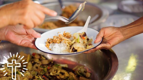 Feeding The Hungry - Plate Filled With Food