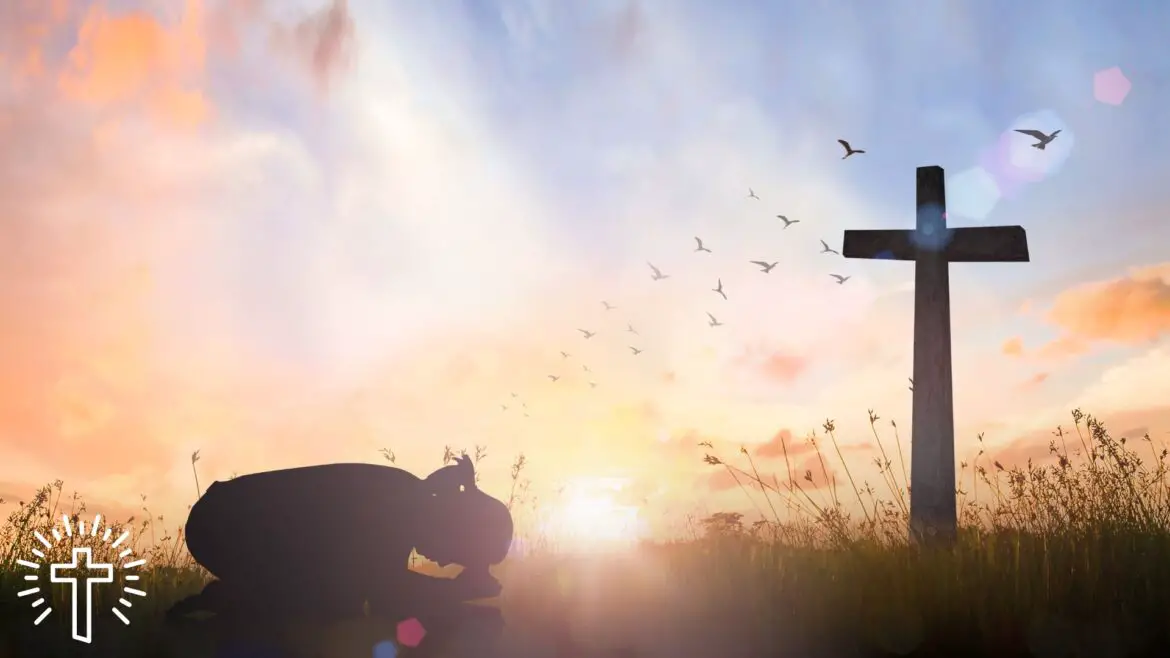 A Woman Praying and Trusting God