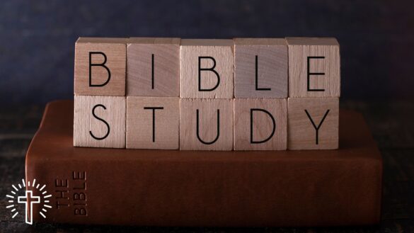 Bible Study Books Scrabble Blocks
