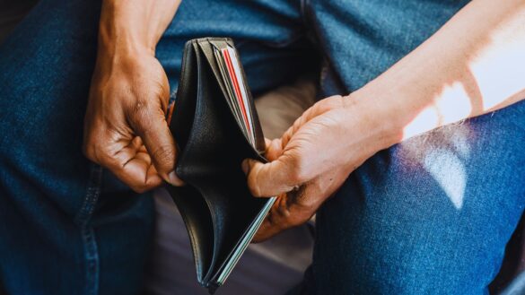 Man Wallet With No Money